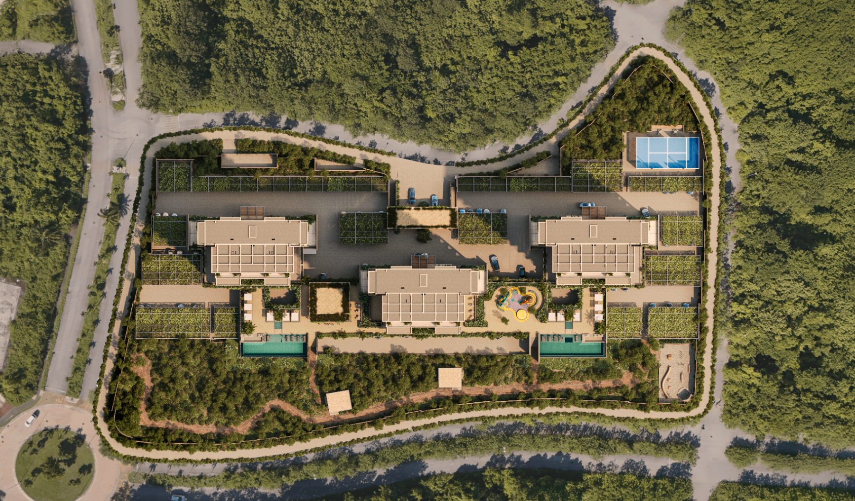 Planta de conjunto de ZENIT Cancún